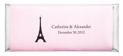 Personalized Large HERSHEY'S® Chocolate Bars - Paris