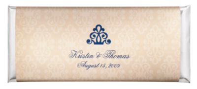 Personalized Large HERSHEY'S® Chocolate Bars - Regal (Ecru)