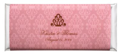 Personalized Large HERSHEY'S® Chocolate Bars - Regal (Pink)