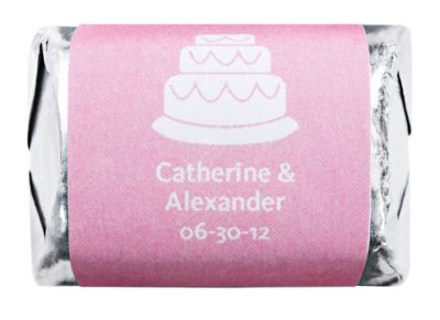 Personalized HERSHEY'S NUGGETS® Chocolates – Cake (Pink)
