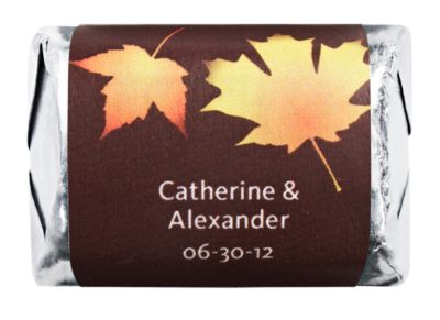 Personalized HERSHEY'S NUGGETS® Chocolates - Fall Leaves