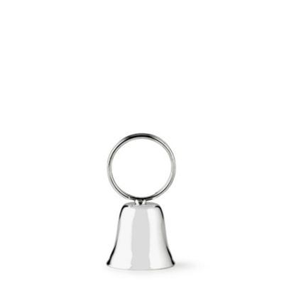 Silver-plated Bell Place Card Holder