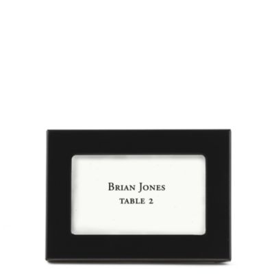 Classic Place Card Frame - Black