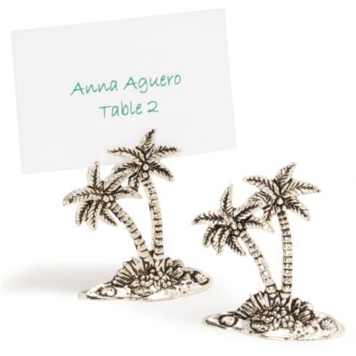 Palm Tree Place Card Holders