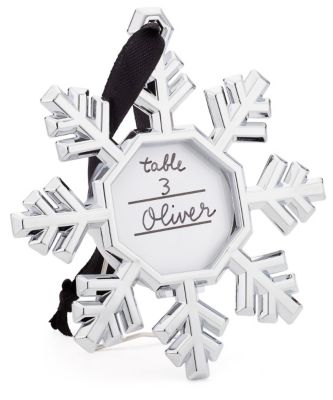 Snowflake Place Card Holders