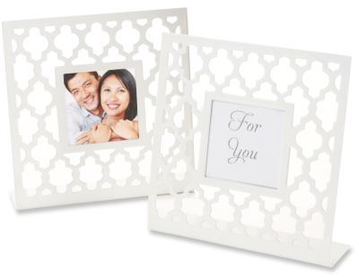 Geometric Lattice Place Card/Photo Frame