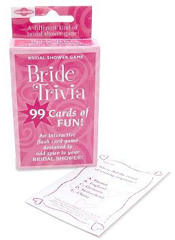 Bride Trivia Card Game