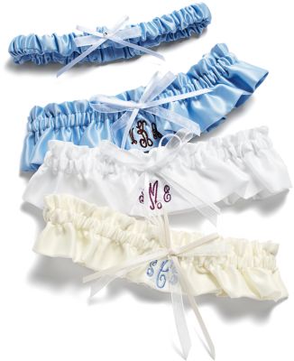 Personalized Monogram Garter