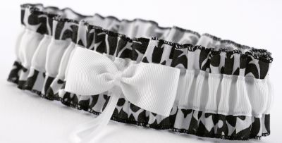 Enchanted Evening Garter - Black