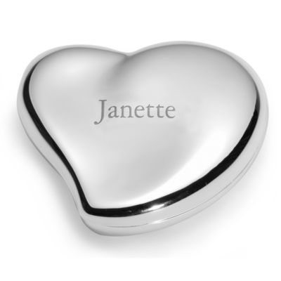 Free-Form Heart Jewelry Box