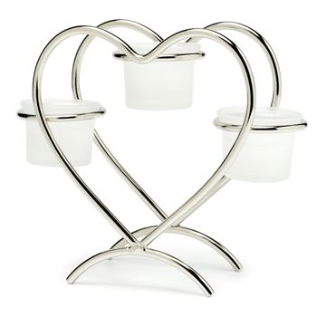 Heart Candle Centerpiece