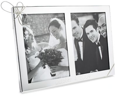 Vera Wang Love Knots 5x7 Double Frame