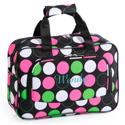 Mini Travel Duffle Bag - Dots