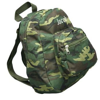 Kids Camo Backpack