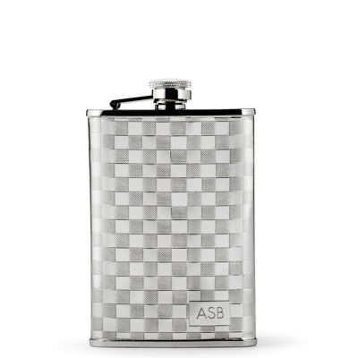 Checkerboard Flask