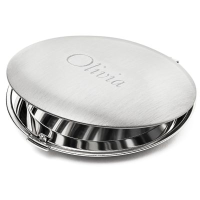 Round Satin Compact