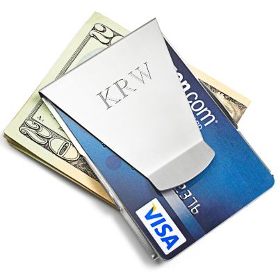 Steel Money Clip / Card Holder