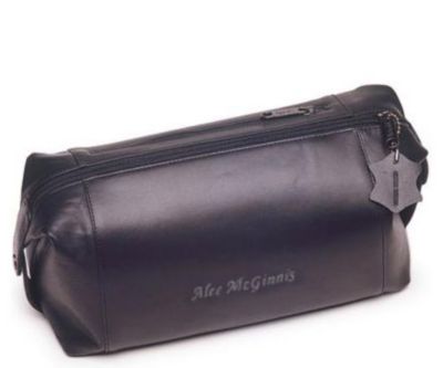 Personalized Leather Travel Bag