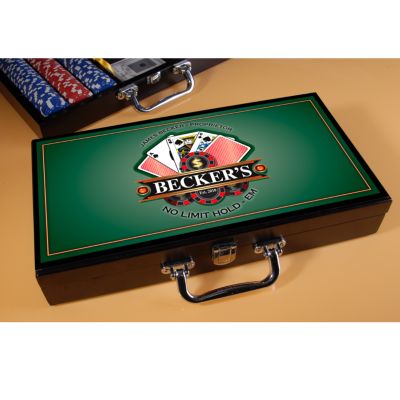 Personalized Poker Set