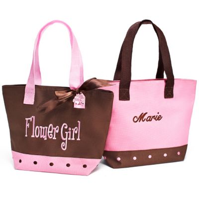 Flower Girl Twill Tote