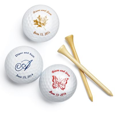 personalized golf ball favors