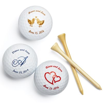 Personalized Golf Ball Favors