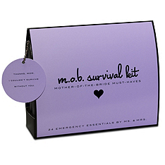 mother of the bride survival kit