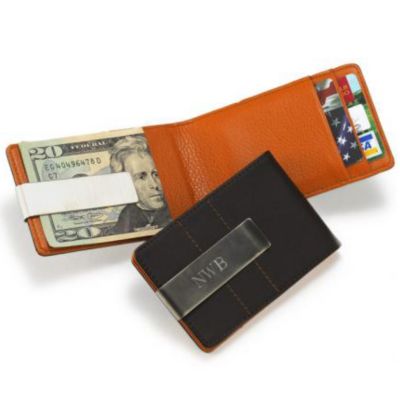 Leather Wallet / Money Clip