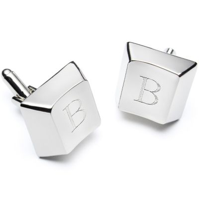 Square Block Cuff Links