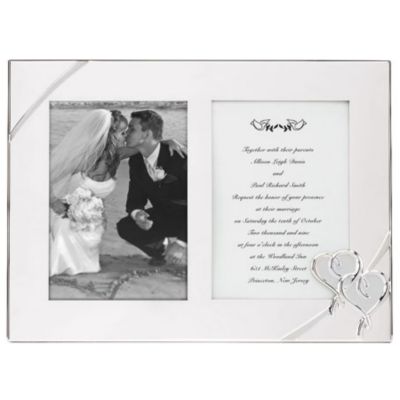 Lenox True Love Double Invitation Frame