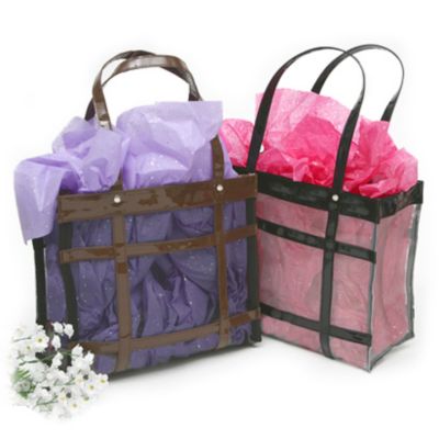 Patent Mesh Tote