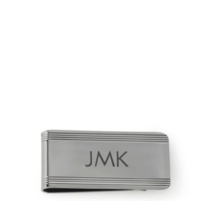 Gunmetal Money Clip