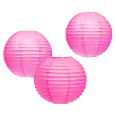 Paper Lantern - Hot Pink