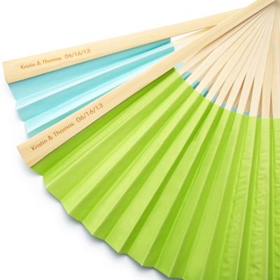 Wedding Fans The Knot Shop