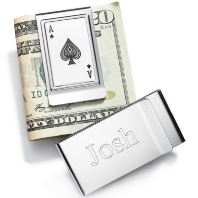 Ace of Spades Money Clip