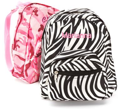 Girl's Print Backpack
