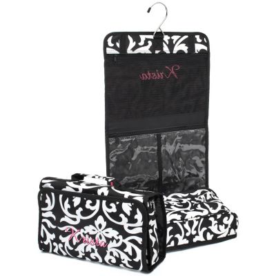 Hanging Cosmetic Bag - Damask