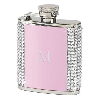 Crystal Flask - Pink