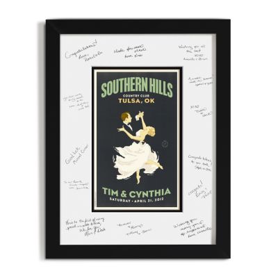 Personalized Guest Signature Frame - First Dance