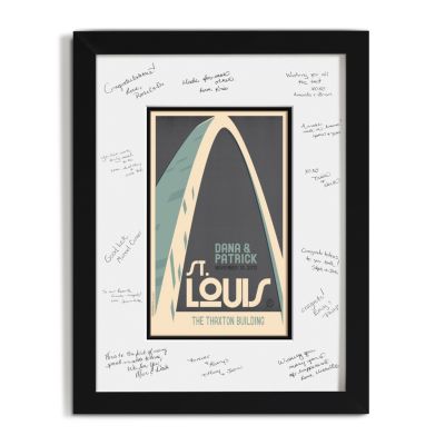 Personalized Guest Signature Frame - St. Louis