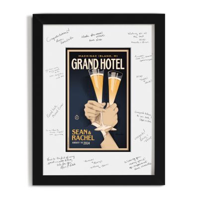 Personalized Guest Signature Frame - First Toast
