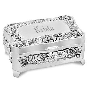 Floral Jewelry Box