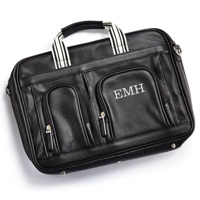 Deluxe Leather Laptop Bag