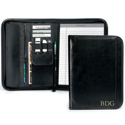 Leather Tablet Padfolio