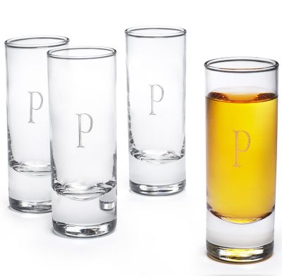 Engraved Shot Glass Set