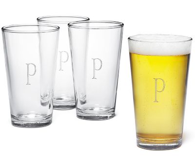 Engraved Pint Glass Set