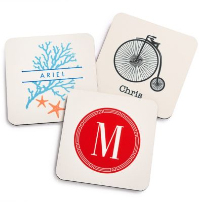 Personalized Hostess Coasters