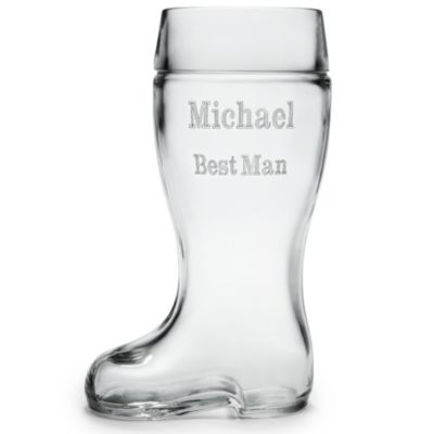 One-Liter Beer Boot Glass