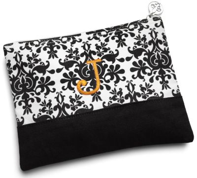Damask Cosmetic Bag