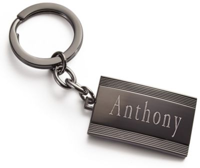 Gunmetal Keychain
